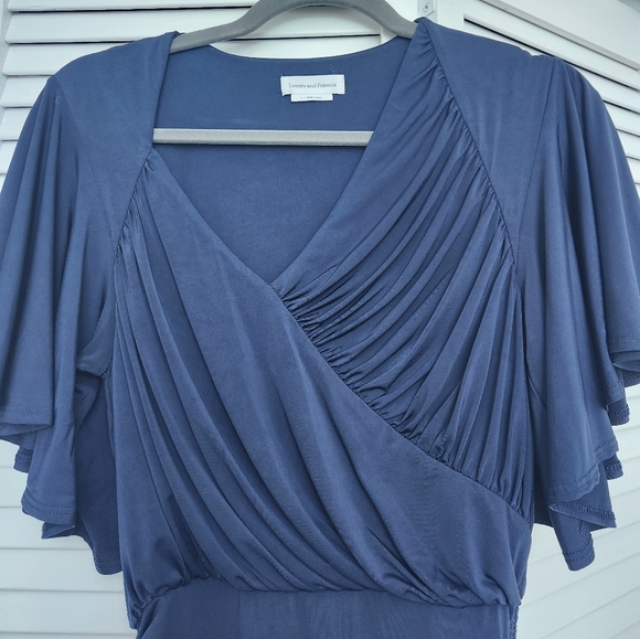 Lovers + Friends Savannah Mini Dress in Navy - Picture 4 of 8